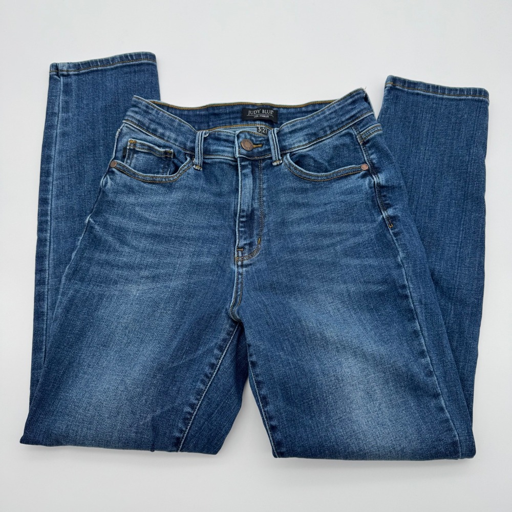 Judy Blue Slim Fit High Rise Medium Wash Jeans 5/27 Stretch Denim